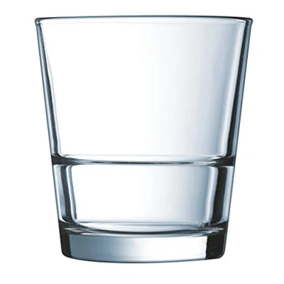 Image de Arcoroc Arc H5646 Stack Up Lot de 6 Verres à Whisky Transparent 32 cl