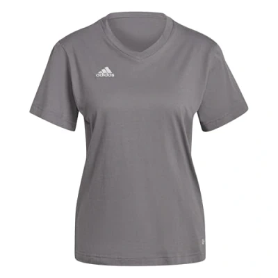 Image de adidas Performance Entrada Tshirt basique, Femme, Taille: XXS, Grau