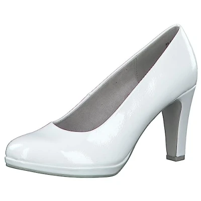 Image de MARCO TOZZI Escarpins by Guido Maria Kretschmer 2 22412 41 Femme, Blanc Verni 2023, 40 EU