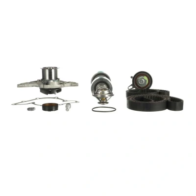 Image de GATES KP1TH15557XS 1 pompe à eau + Kit De Distribution avec Tru Power thermostat AUDI: A6 C5 Berline, Avant, A4 B7 Berline