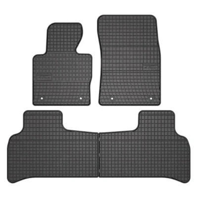 Image de FROGUM 547662 Ensemble de tapis sol Caoutchouc avant et arrière 4 noir Sur mesure LAND ROVER: Range Rover 3