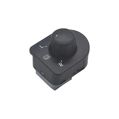 Image de ZEALfix Bouton de Réglage Puissance électrique Interrupteur Commande Rétroviseur latéral 1J1959565F Golf 4 Bora Jetta Beetle T5