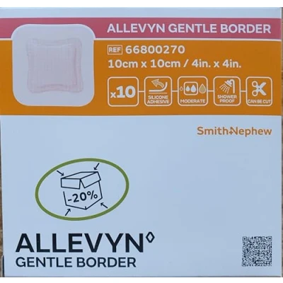 Image de Smith &amp; Nephew Pansement Hydrocellulaire Silicone 10 x cm