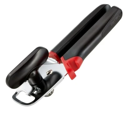 Image de TEFAL INGENIO ACCESSOIRES Ouvre boîte Multi Usages Solide et Durable K2070514, Cranberry