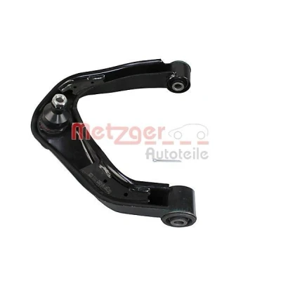 Image de METZGER 58142802 Bras de suspension avec support en caoutchouc Essieu avant droit, supérieur barre oscillant transversal