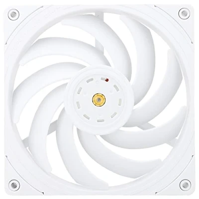 Image de Thermalright TL B14W 140mm CPU Cooler Fan, Computer White Case PWM Control, 1500RPM, Static Pressure Performance Fan For S FDB Bearing(WHITE) pour Ordinateur