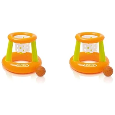 Image de Intex Lot de 2 flotteurs pour jeux d&#039;eau, multicolores, 67 x 55 cm