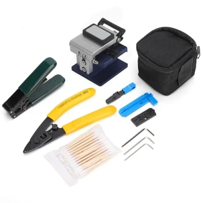 Image de Kit d&#039;outils de dnudage fibre optique FTTH jonctions avec ensemble joint FC 6S