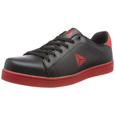 Image de Delta Plus SMASLSPNO37 S1P HRO SRC Lot de 10 Chaussures basses en cuir Noir Taille 37