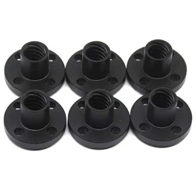Image de Befenybay Lot de 6 écrous vis Tr8 x 8 mm diamètre pour imprimantes CNC et 3D (taille : 8)
