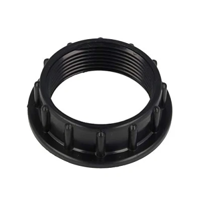 Image de tecuro Contre écrou avec filetage intérieur 1 1/2 (6/4&quot;) PP noir