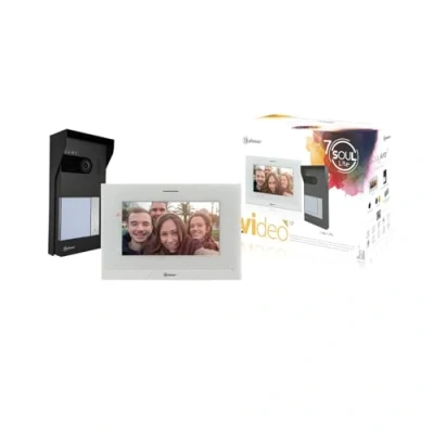 Image de Interphone vidéo 1 Appel Kit Light Soul avec Moniteur Art 7 Lite Golmar
