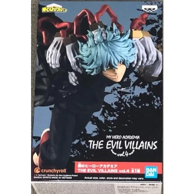 Image de Banpresto My Hero Academia Tomura Shigaraki Le Méchants Maléfiques Volume 4 Statue, Multicolore