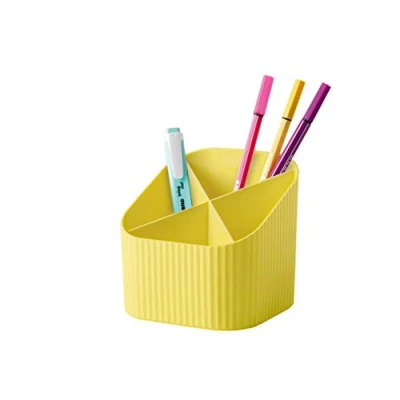 Image de HAN Mutlipot Re X LOOP dites oui au 100% recyclé, design moderne et jeune, pour toutes les petites fournitures de bureau, jaune, 17238 915