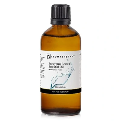 Image de n2 Aromatherapy Huile Essentielle d&#039;Eucalyptus Citronné 100 ml pour Aromathérapie, Diffuseur, Mélange de Massage