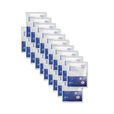 Image de IEA Medical Lot de 20 compresses froides instantanées (15,3 x 12,7 cm),Packs refroidissement jetables pour contusions, piqûres d&#039;insectes et autres blessures,Coussinets Blanc
