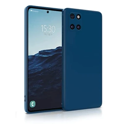 Image de MyGadget Coque pour Samsung Galaxy Note 10 Lite Case TPU Souple &amp; Soft Cover Protection Extra Fine Légère Étui Coloré Anti Choc et Rayures Bleu foncé