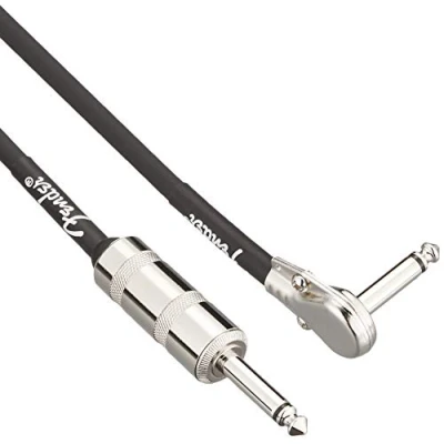 Image de Fender® Jimi Hendrix Voodoo Child Câble Spiralé Pour Instruments 9.1m Noir