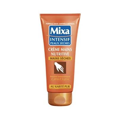 Image de Mixa Intensif Peaux Sèches Crème Mains Nutritive 100 ml , Lot de 3