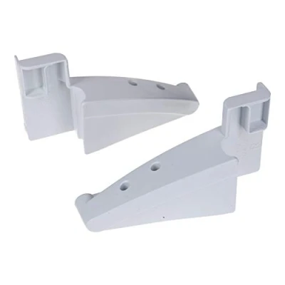 Image de DL pro Set de supports droit et gauche pour Liebherr 7438550 7438548 Partie latérale robuste Support Compartiment à bouteilles porte Réfrigérateur Congélateur