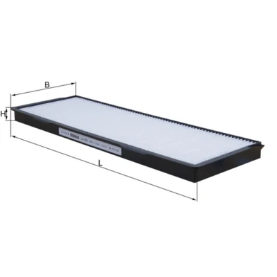 Image de MAHLE ORIGINAL LA 502 Filtre d&#039;habitacle à particules 377,0 135 20,0 SCANIA: P,G,R,T series
