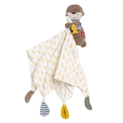 Image de Fehn Doudou Mousseline Loutre, 00047028, Multicolore, Baby