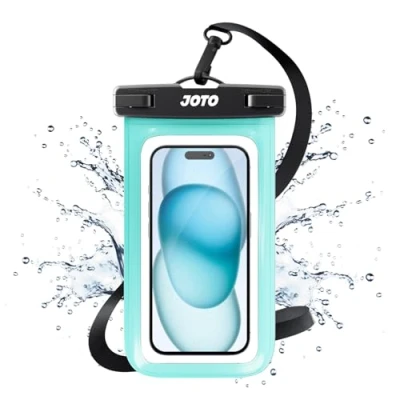 Image de JOTO Pochettes Étanches iPhone 15/14/13/12/11 Mini Plus Pro Max XS XR X SE, Samsung A14, A23, A33, Xiaomi Redmi Note 11S/10S/10 Pro, Certifiée par IPX8 Housse Étanche Téléphone Jusqu&#039;à 7 Pouces