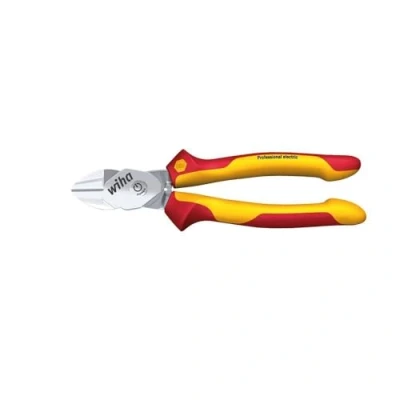 Image de Wiha Alicates de corte diagonal alto rendimiento BiCut Professional con DynamicJoint Z 18 0 06 200mm Prof. elec; Hochleistungsseitenschneider Rouge
