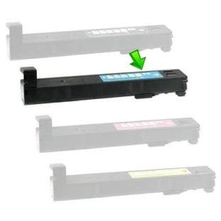 Image de Toner CF301A Cyan Compatible 827A pour HP Enterprise M880Z MFP Capacité 32 000 Pages