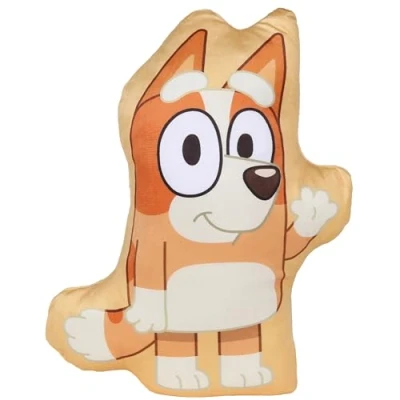 Image de sarcia.eu Bluey Bingo Coussin décoratif, en Forme 32 cm Oeko TEX