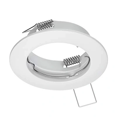 Image de ledscom.de Cadre d&#039;encastrement au plafond FERE, rond, blanc mat, spot de plafond, encastré, support, plafonnier, spots, cadre, plafonnier