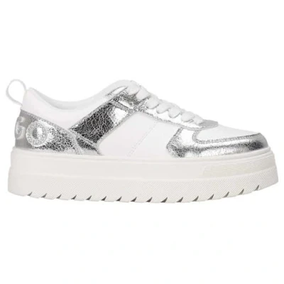 Image de HUGO Femme Lyssa_Tenn_pucrk Basket, Open White, 38 EU