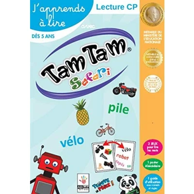 Image de Tam safari Le coffret lecture CP (Coffret)