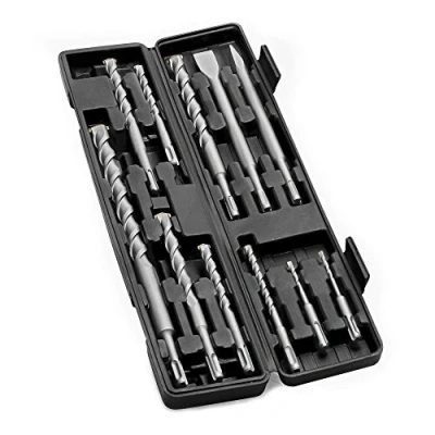 Image de TROTEC Set de 11 mèches forage et burins SDS Plus une boîte rangement pratique
