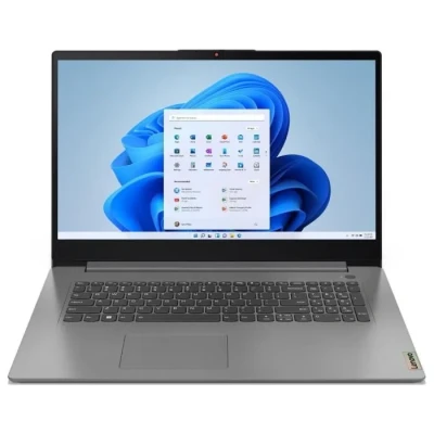 Image de Lenovo IdeaPad 3 17IAU7 Intel® Core™ i3 1215U Ordinateur portable 43,9 cm (17.3 ) WSXGA 8 Go DDR4 SDRAM 512 SSD Wi Fi 6 (802.11ax) Windows 11 Home Gris Neuf