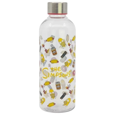 Image de Simpsons Bouteille d&#039;eau réutilisable en plastique 850 ml