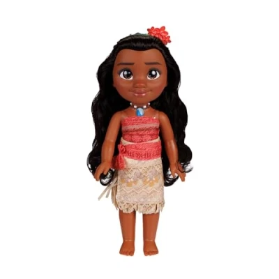 Image de Disney Princesses Poupée 38cm Vaiana Licence Officielle Collection Mon Amie Princesse Robe Détaillés et Tiare Inclus à Collectionner Belle Chevelure Jouet Enfant Dès 3 Ans
