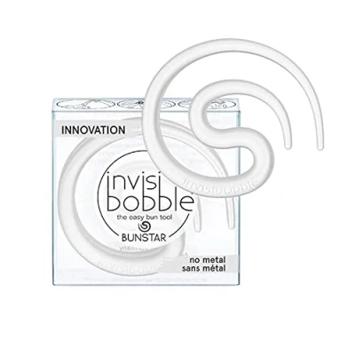 Image de Invisibobble Bunstar Chignon Magique Ice lady X2 Accessoires de Coiffure Pratique pour Faire des Chignons Accessoire Forte et Confortable