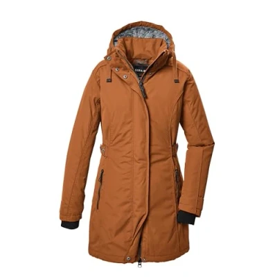 Image de G.I.G.A. DX Femme Gw 70 Wmn Prk Parka Fonctionnelle/Imperméable Avec Capuche Amovible, Light Rust, 48 EU