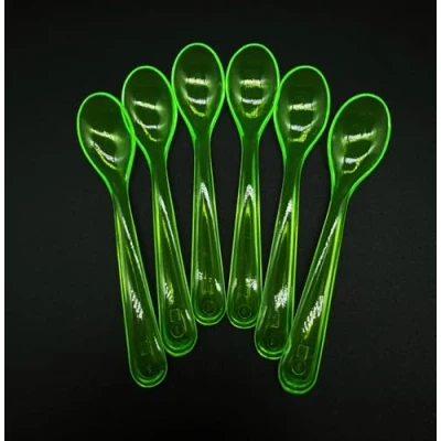 Image de Kimmel 21 000 3313 1 Cuillères à œufs réutilisables en plastique Vert transparent
