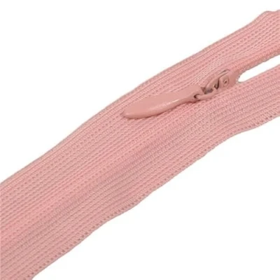 Image de Fermeture invisible non séparable ajustable rose saumon Taille 40cm