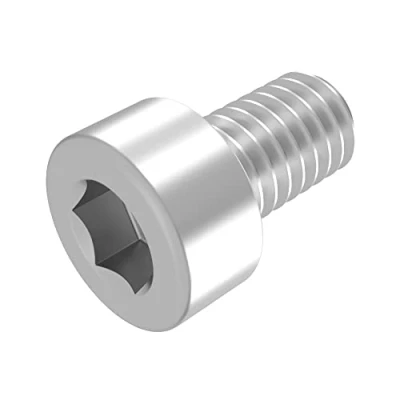 Image de SECCARO Lot de 20 vis cylindriques M8 x 14 mm, en acier inoxydable V2A VA A2, DIN 912 / ISO 4762, à six pans creux, filetage complet