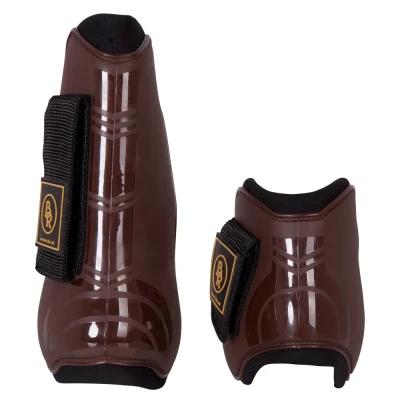 Image de BR Lot de guêtres et protège boulets Pro Tech Pony Marron
