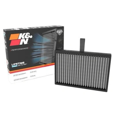 Image de K&amp;N Filtre à air cabine compatible avec Tesla Model S 2016 2020 (VF2083)