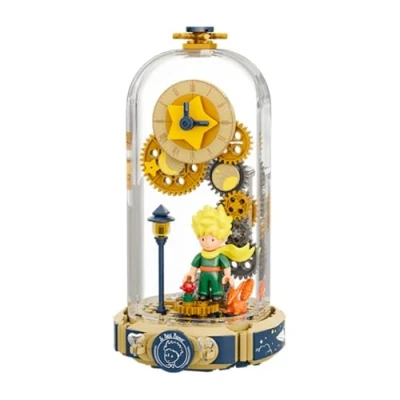 Image de PANTASY Little Prince Voyage dans Le Temps Ensemble de Blocs Construction, Inclut Une Housse Transparente pour Protection, Choix Parfait Les Fans du Petit