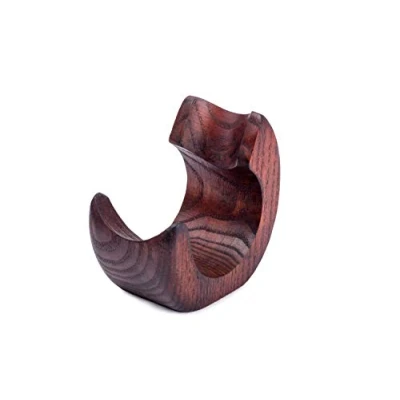 Image de Dr Watson Support en bois Pour pipe à tabac ESCARGOT 1 tabac, Fait main massif
