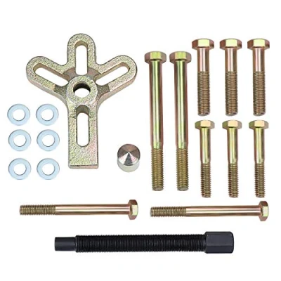 Image de HSEAMALL Lot de 13 outils pour équilibrage harmonique, extracteur volant, vilebrequin, volant d&#039;inertie