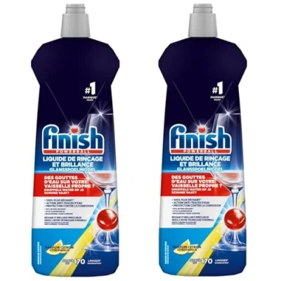 Image de Finish Liquide de Rinçage Citron Lot 800 ml