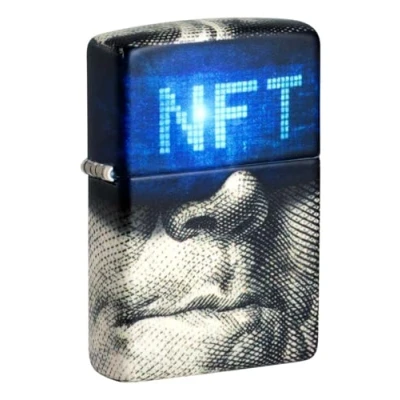 Image de ZIPPO NFT Currency Design 540 Color Image Refillable Windproof Lighter in Gift Box