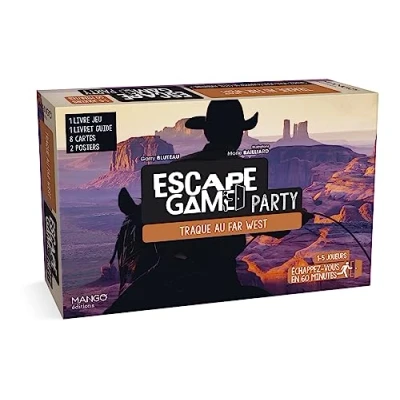 Image de Escape Game party Traque au Far West: Échappez vous en 60 minutes ! Livre d’occasion Très bon